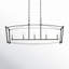Luminaire suspendu linéaire 5 lumières Olive-574054105