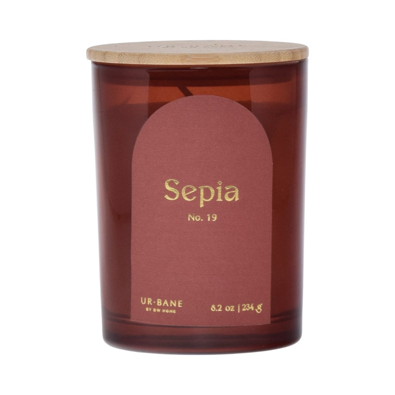 Sepia Scented Jar Candle, 8.2 oz Jar