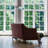 60"H Sophia Blue Stained Glass Bowl Shade Candlestick Floor Lamp