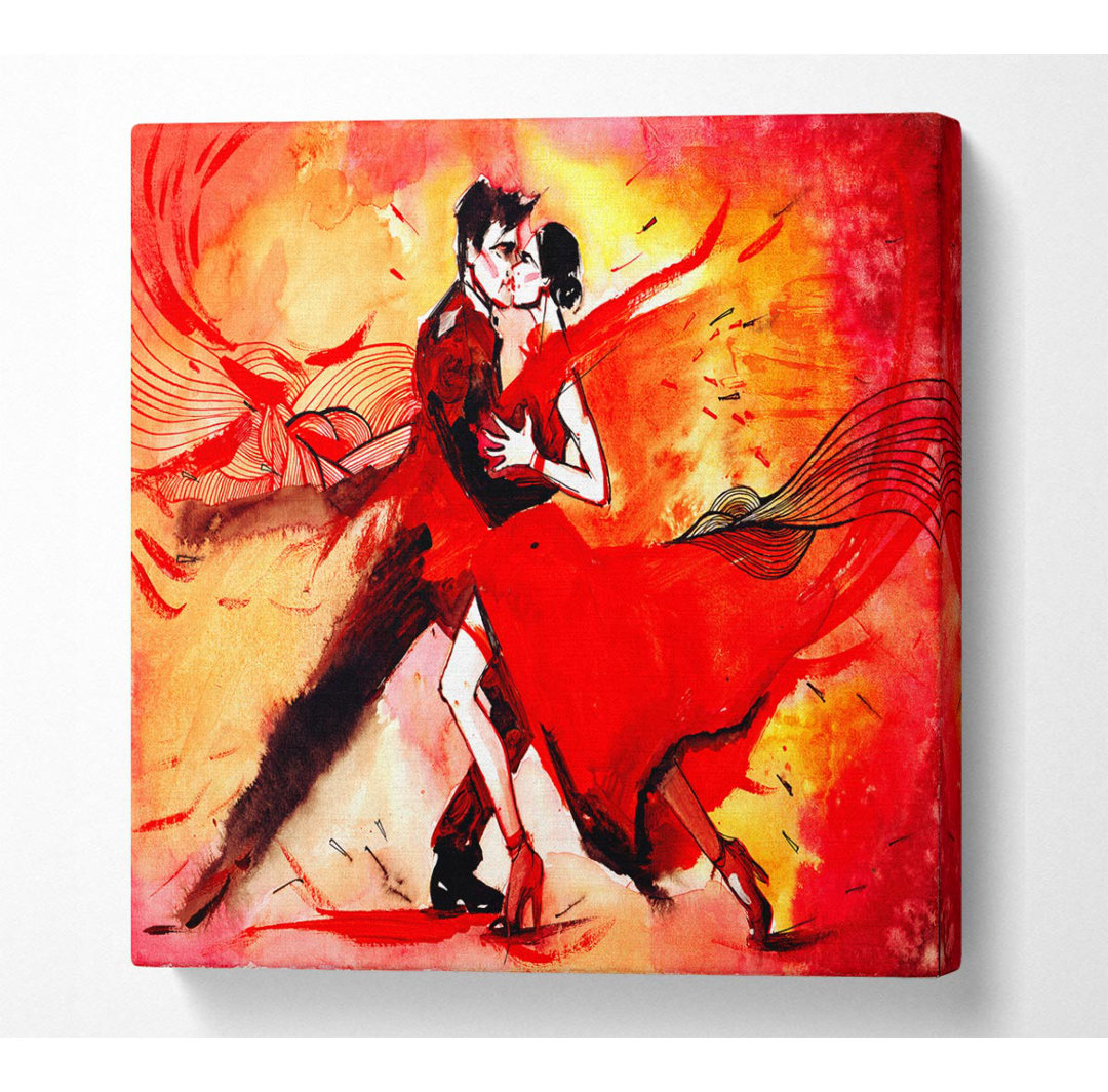 Salsa 3 - Wrapped Canvas Kunstdrucke