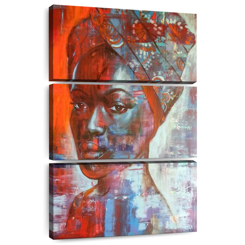 Leisha Amanzi, 74" H x 48" W