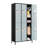 35.5 Inch Wide Metal Large Employee Locker with 6 Compartments-89222689