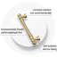 10 Pack Champagne Bronze Cabinet Pulls,160MM Hole Centers,Gold