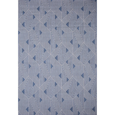 Tapis intérieur / extérieur bleu Berteau