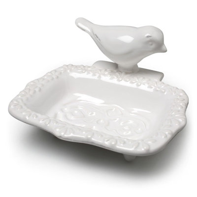 Oiseau Fordland sur un porte-savon