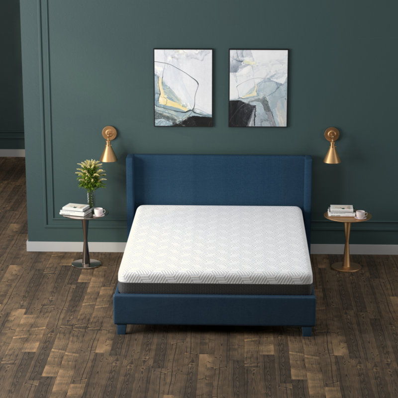 Matelas ferme avec housse de refroidissement, Lit simple, 8"