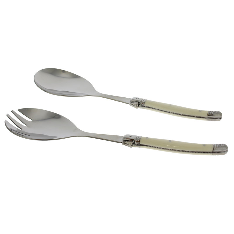 Ensemble de 2 assiettes à salade Hixon Laguiole