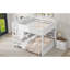 Lit superposé grand sur grand avec armoires de rangement et ports USB-1710454046