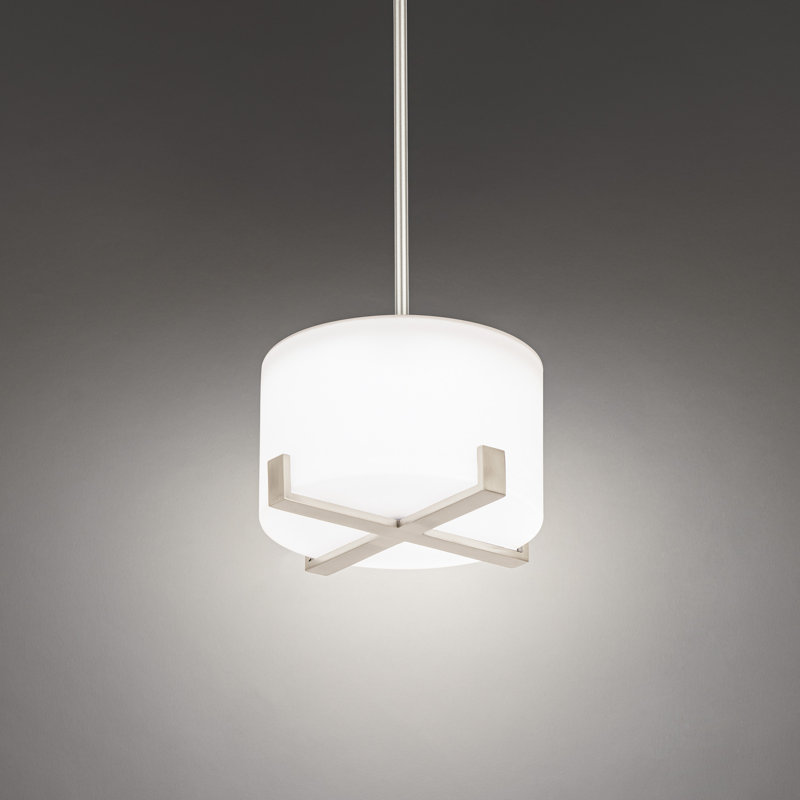 Laurel 1 - Light LED Pendant, Brushed Nickel