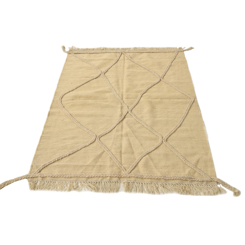 Tapis ivoire 3 x 5 Pépin