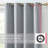 Gerlach Polyester Blackout Thermal Grommet Curtain Pair-2063514653-2063514652
