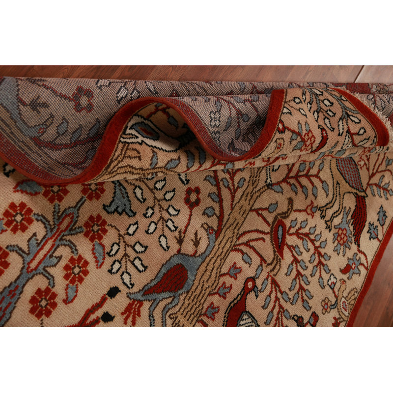 Tapis oriental à motif animalier Ziegler