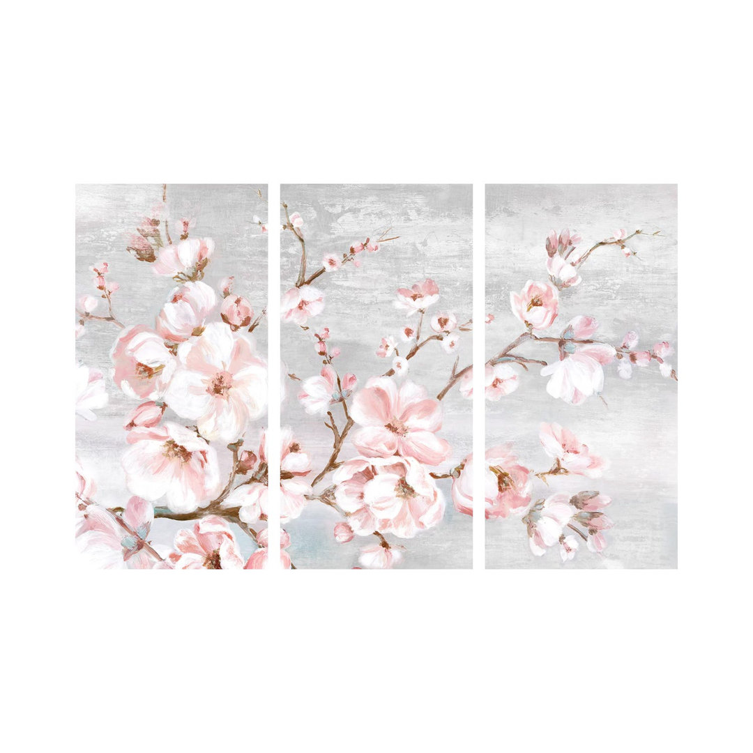 Spring Cherry Blossoms I von Eva Watts - Galerie-verpackte Leinwand Giclée