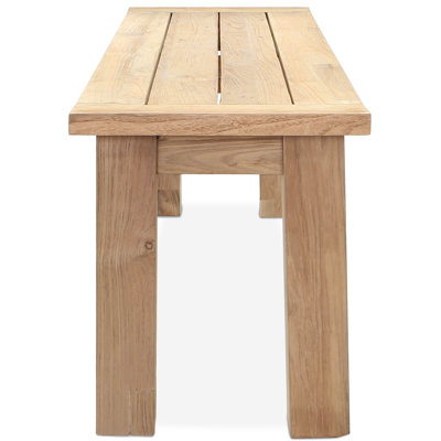Bedwell Teak Outdoor Bench