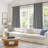 100% Blackout Curtains Linen Textured Solid Thermal Insulated Curtains & Drapes For Living Room Bedroom (50" Wide, Set Of 2)-565735951-544193894