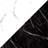 Titan Eco 60" W x 36" D x 96" H Two-Tone 3-Piece Trimmable Shower Wall Panel Kit, White Caruso / Black Caruso High Gloss