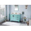 Ensemble de meuble-lavabo simple 41,3 po avec miroir Aksha-1223832129