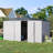 10 ft. W x 12 ft. D Metal Storage Shed-96123150