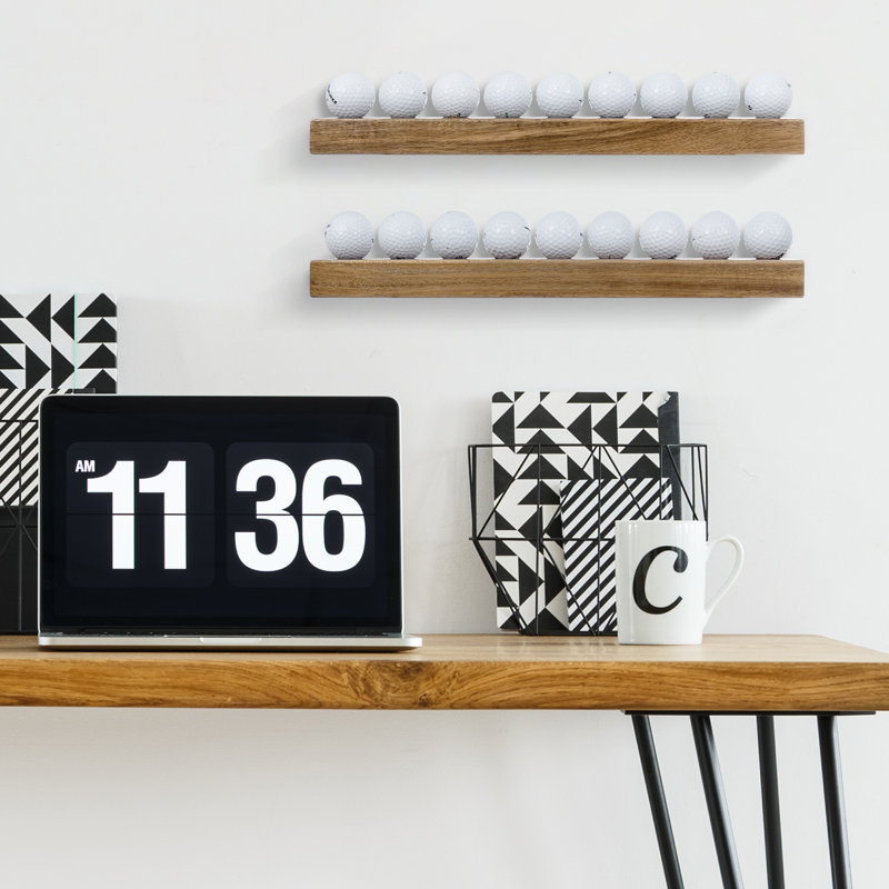 2-Piece Wall Mounted Golf Ball Rack