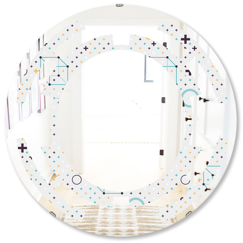 Miroir mural Space, H 31,5 po x l po