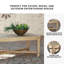 Table basse d'extérieur Stacy Ouillet