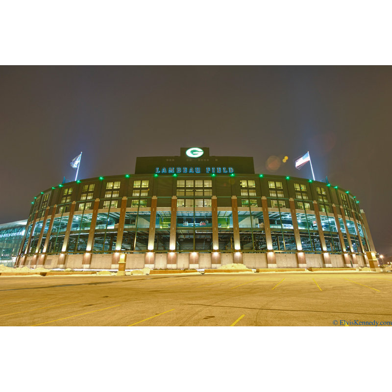 Lambeau Field, H 16 po x l 24 po