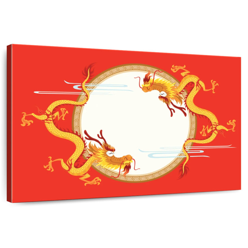 Joyeux dragon chinois