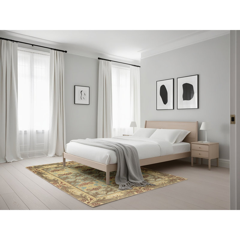 Tapis abstrait moderne 1673, Rectangle 5 pi x 7 pi