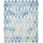 Amekia Hand Tufted Wool/Cotton Geometric Rug in Blue/Ivory-512311933