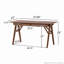 Bureau en bois avec tiroirs
