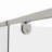 32-36" W X 72" H Piovt Swing Glass Shower Door,Frame Sliding Shower Door With 1/4"(6Mm) Clear SGCC Tempered Glass-123404604