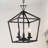 Hastings 10" W 3-Light Geometric Lantern Chandelier-1518668591