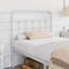 Lit plateforme simple en métal avec tête de lit Dorsman-1320250067