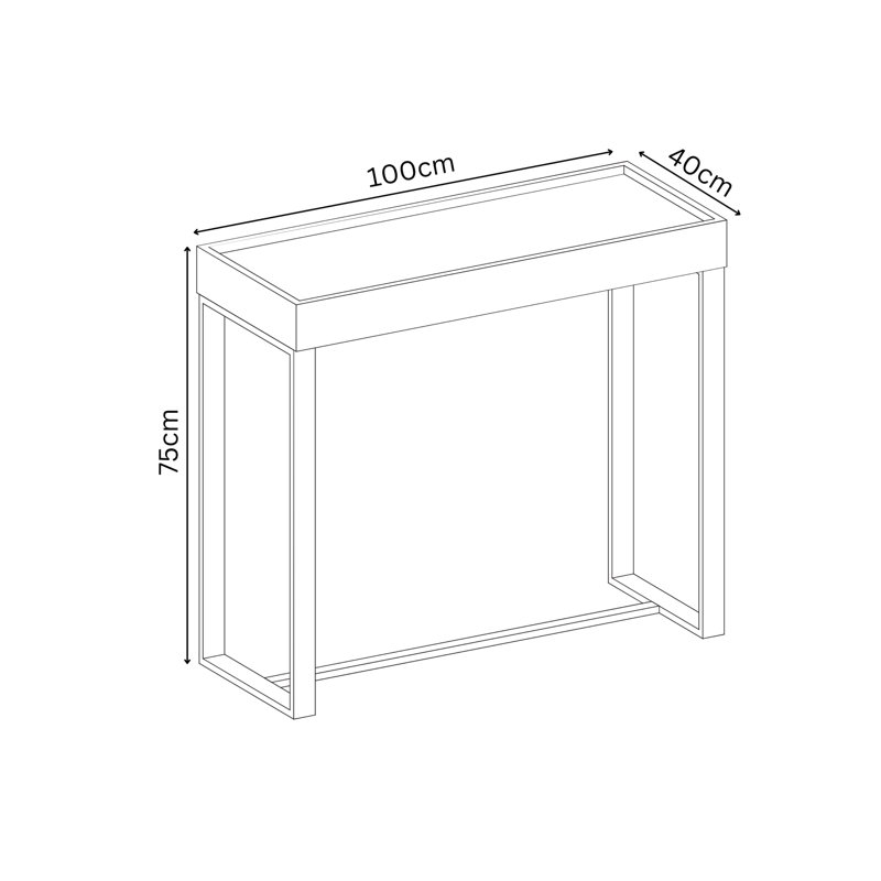 Boycie 100cm Console Table