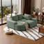 Canapé modulaire en chenille de luxe - Système de coussin à deux couches avec support ergonomique-721216340