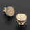 Poignées et poignées de tiroir moletées, paquet de 5 poignées de quincaillerie bronze champagne pour armoires de cuisine, commodes et meubles