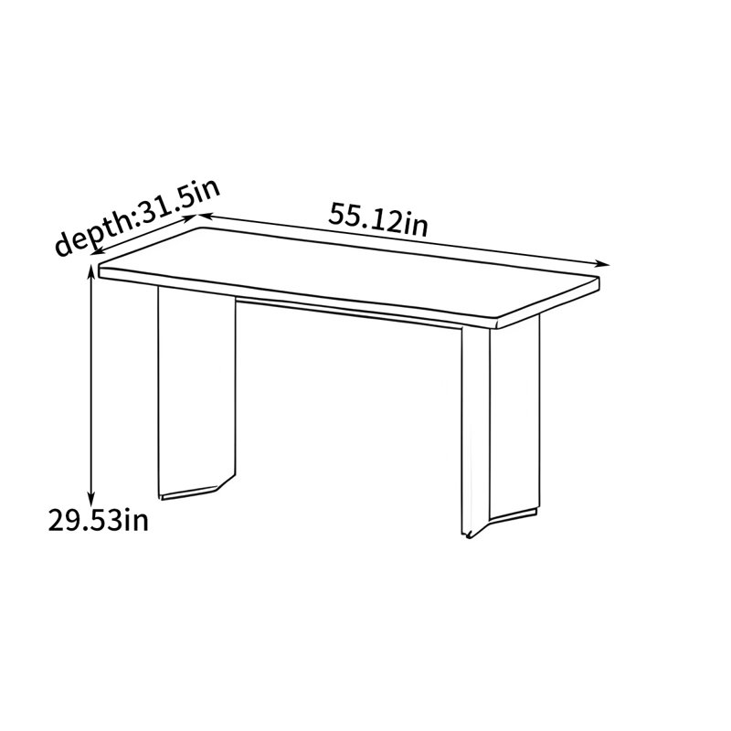 Khalil, 29.53" H x 55.12" L x 31.5" W