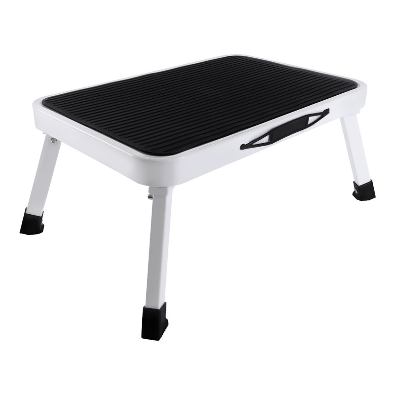 1 - Step Steel Lightweight Folding Small Step Ladder