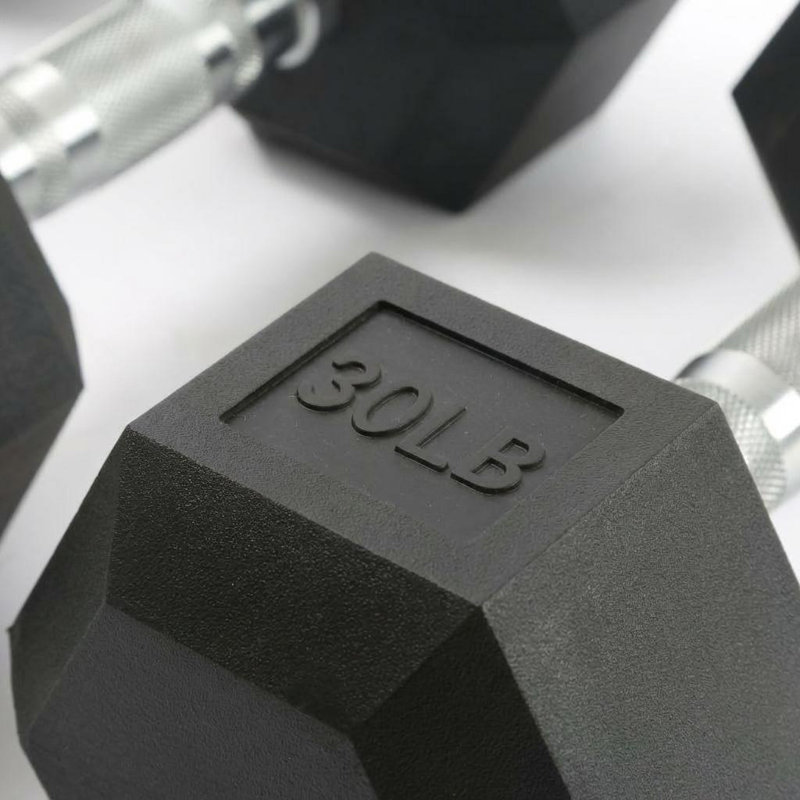 gaomon 90 lbs package (10*2+15*2+20*2) High-quality Hex Dumbbell Set ...