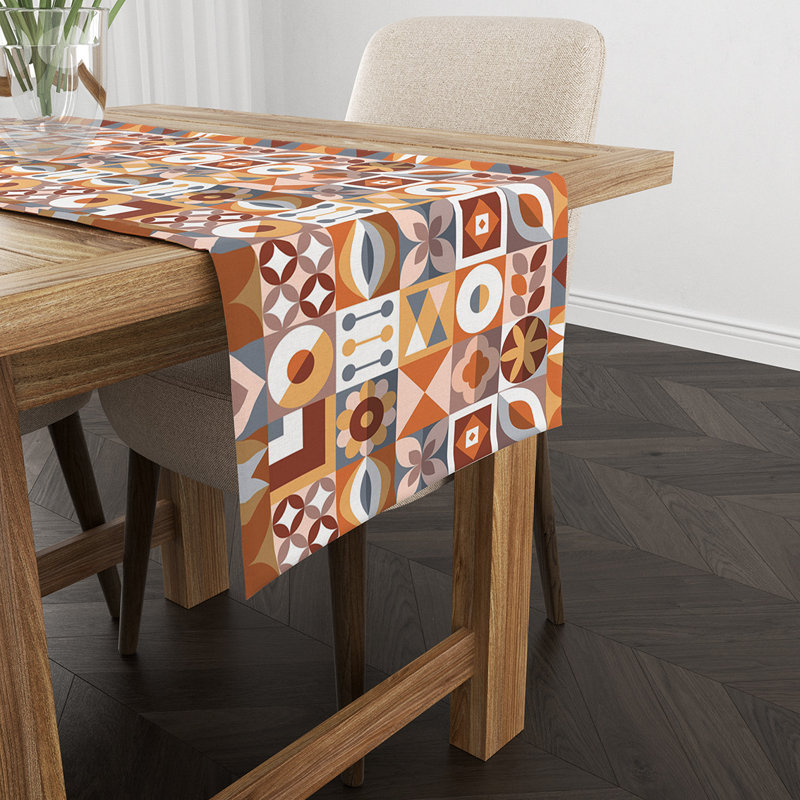 Vilonia Geometric Table Runner