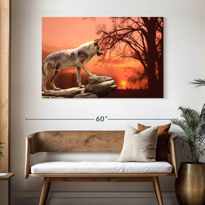 Brampt Sunset Ridge, 32" H x 48" W