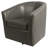 Rabinowitz Upholstered Swivel Barrel Chair-1917379144