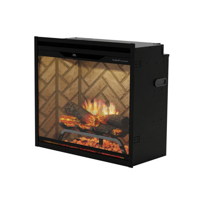 Dimplex 24" Revillusion Electric Firebox Herringbone Background