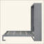 Lit escamotable mural avec tablettes Murphy