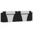vidaXL Headboard Cushion Viana Black and White 183 cm Faux Leather-181912254-181912253