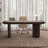 55.12"Black Rectangular Solid Wood desks-107397410