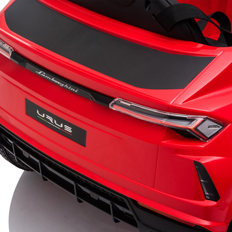 Voiture et camion électrique Lamborghini sous licence 12V, Rouge