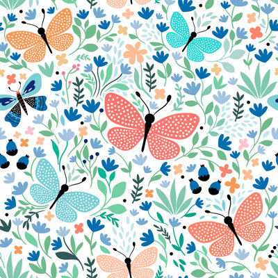 Adelinn " Butterflies And Plants "