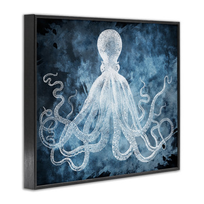 Tentacules enroulés, giclée, conception de Marcus Jules