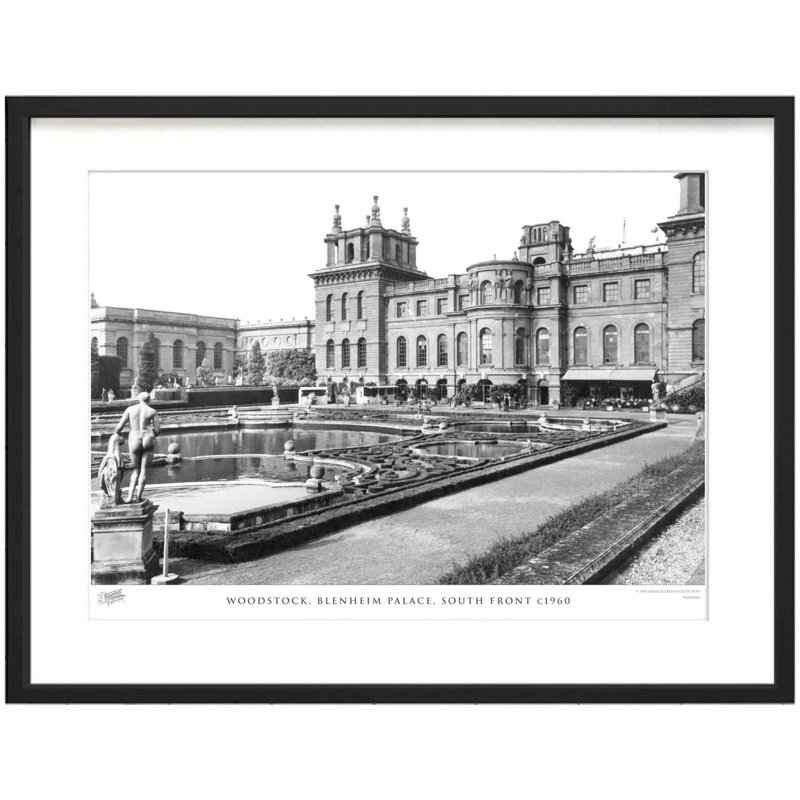 Woodstock, Blenheim Palace, South Front C1960 by Francis Frith - Single Picture Frame Print, 60cm H x 80cm W x 2.3cm D